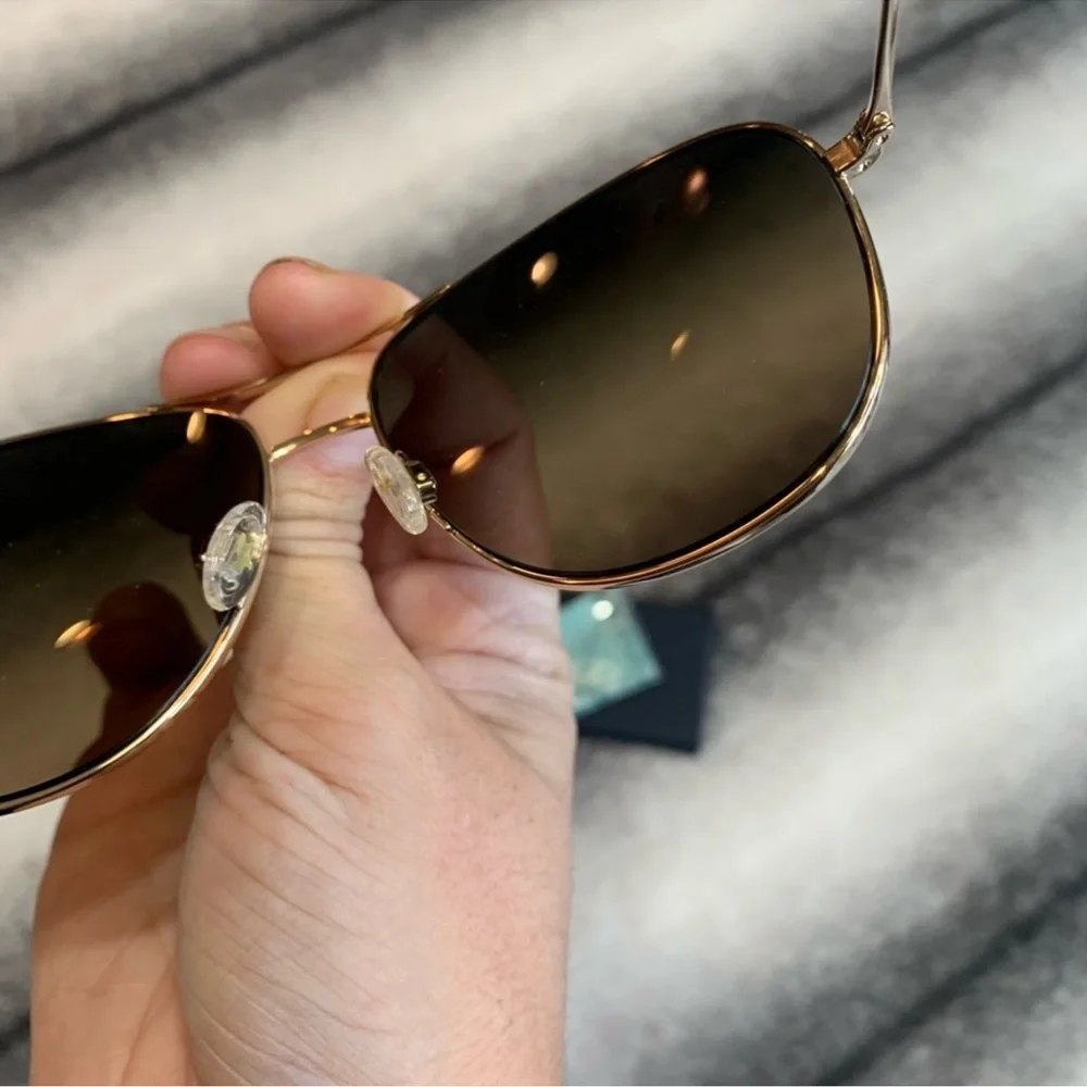 Maui Jim Cliff House Polarized Aviator Sunglasses